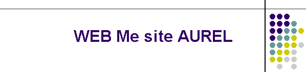 WEB Me site AUREL